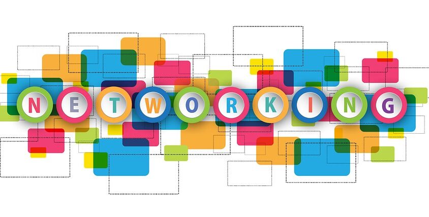 Social Media Networking Banner Internet App