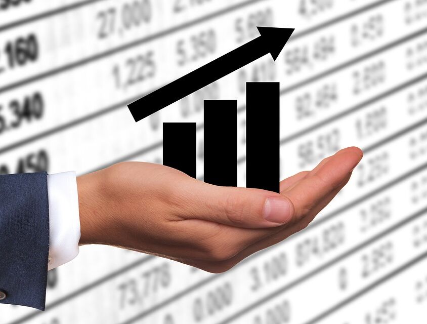 Arrow Money Rising Success Revenue Profit